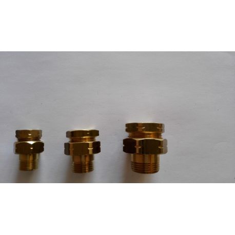 Messing Verschraubung I/G A/G Flachdichtend 3/8 bis 1“ 331 (20 Stk.)