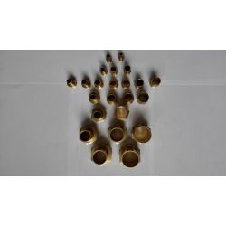 Messing Schlauchtülle mit Außengewinde, Tülle Stutzen Schlauchnippel 680 (10 pcs.)