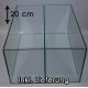 TRANSPARENT Aquarium für Kallax Regale mit 1x Trennscheibe (20 cm)