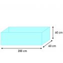 Aquarium 200x60x60 cm