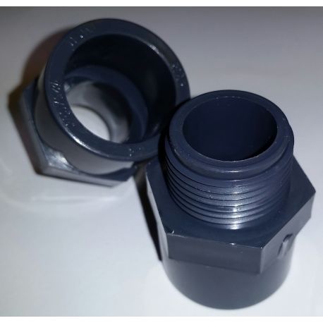 Gewindemuffe 1/2 Zoll Aussengewinde