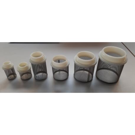 Profi Filterfuß in Edelstahl - 1/2 Zoll