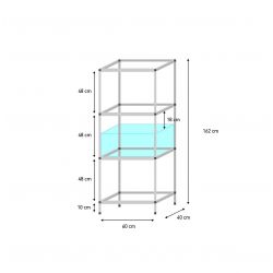 Shelf 60 x 40 x 30 cm