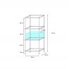 Shelf 60 x 30 x 30 cm