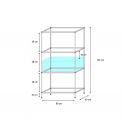 Regal für 80 x 40 x 30 cm Aquarien